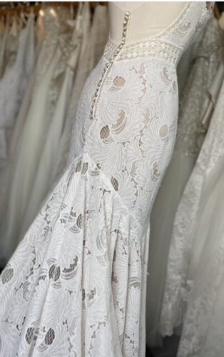 Neu mit Etikett Wilderly Bridal Collection Anniston F210 weißes Brautkleid Gr. 10 keine Tarife - Bild 7 von 9