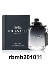 Coach New York Cologne for Men 3.3 oz / 100 ml EDT Spray New Retail Sealed Box