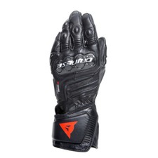 GUANTI IN PELLE DA MOTO DAINESE CARBON 4 LONG NERO PROTEZIONI IN CARBONIO