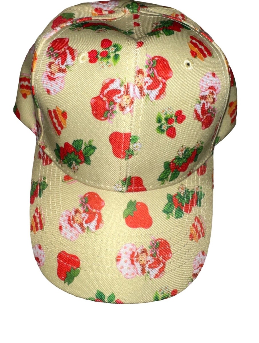 Strawberry Shortcake?Caps Strawberry Girl Embroidered Soft Baseball Cap/ Shortcake Hat  main image 2