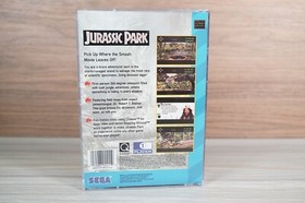 Jurassic Park -&nbsp;Sega CD 1993 Complete CIB w/Manual