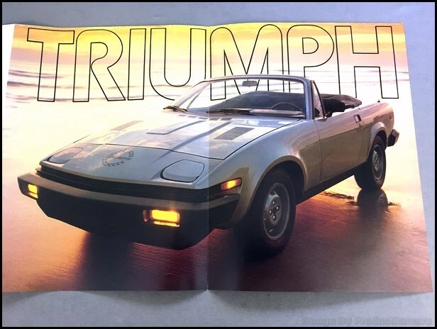 1981 Triumph TR7 Original Car Sales Brochure Catalog Foto 4 de 4
