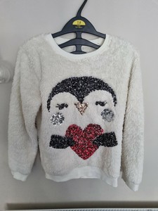 tu girls christmas jumper