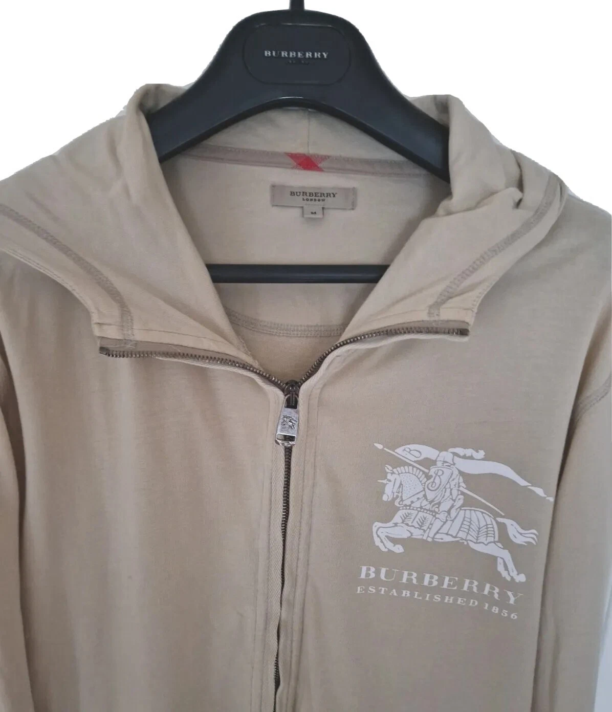 Maglione maglione felpa felpa con cappuccio uomo BURBERRY LONDON. Taglia media. Prezzo consigliato £725