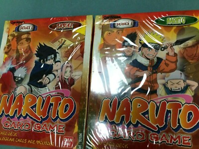 NARUTO CARD GAME SERIES 1 スターターデッキ Naruto Series 1 Card Game Starter Box (12 Decks)-2006 BANDAI