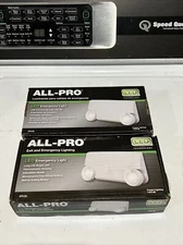 Lot Of 2 Cooper Lighting All-Pro APLEL Double Head LED Emergency Light - NEW