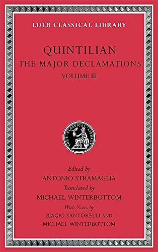 The Major Declamations, Volume III by Quintilian (Hardback Book) - Image 2