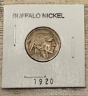 1920 Indian Head Buffalo Nickel 5c Coin