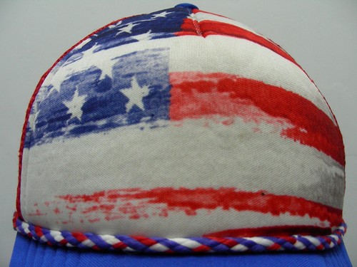 USA FLAG - Americana - YOUTH SIZE (14+) Adjustable SNAPBACK Baseball Cap Hat! - Picture 7 of 10