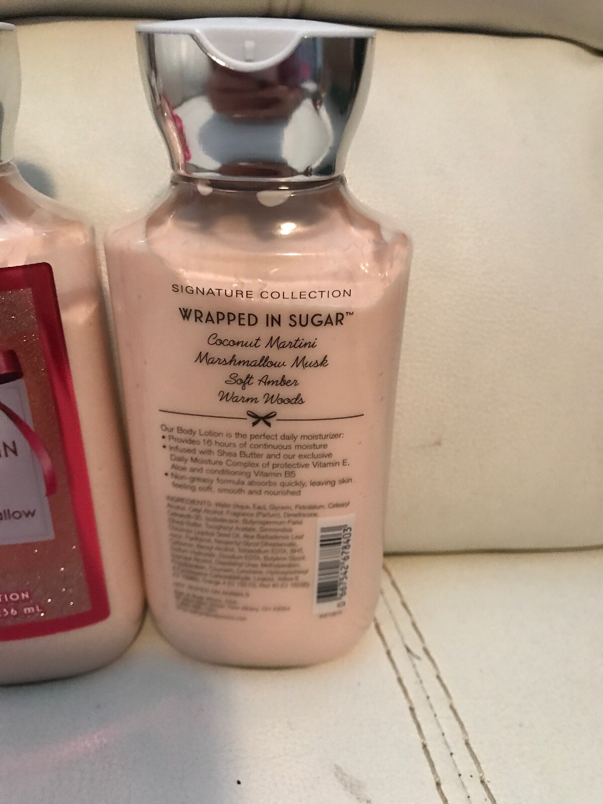 3 New Bath Body Works Wrapped In Sugar Soft Marshmallow Body Lotion Full Size