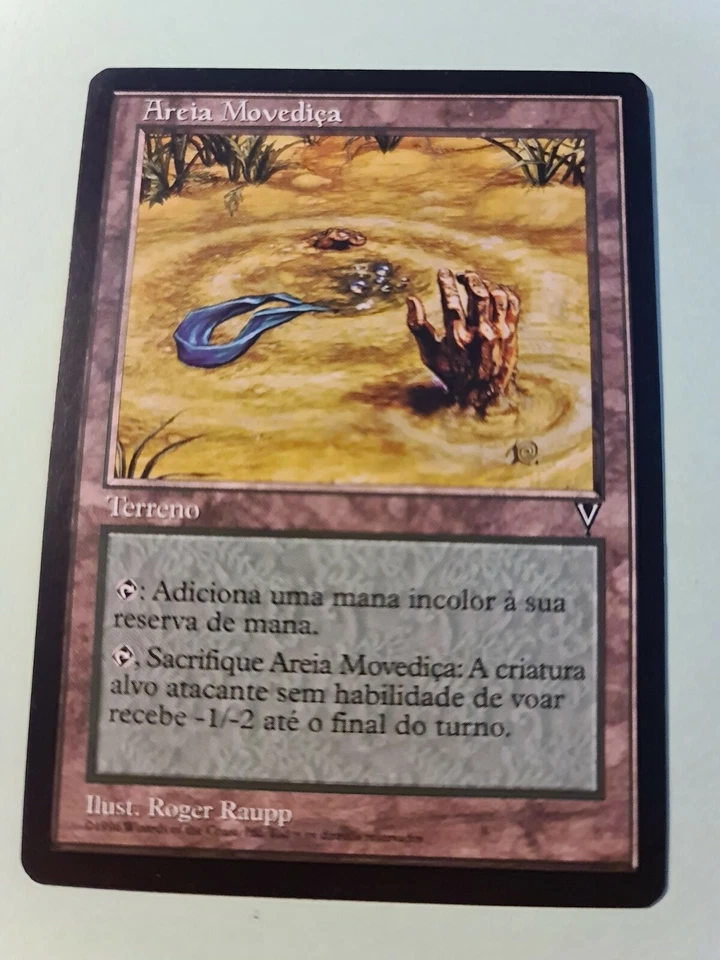 VIASHIVAN DRAGON + QUICKSAND (×3) | VISIONS | PORTUGUESE | MTG | NM | #051 - Image 4 of 4