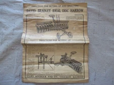 David Bradley Ideal Disc Harrow Setting up and Operating