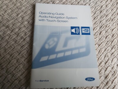 Original 2004 Ford Fiesta Focus Mondeo usw Audio Navigation Guide Original