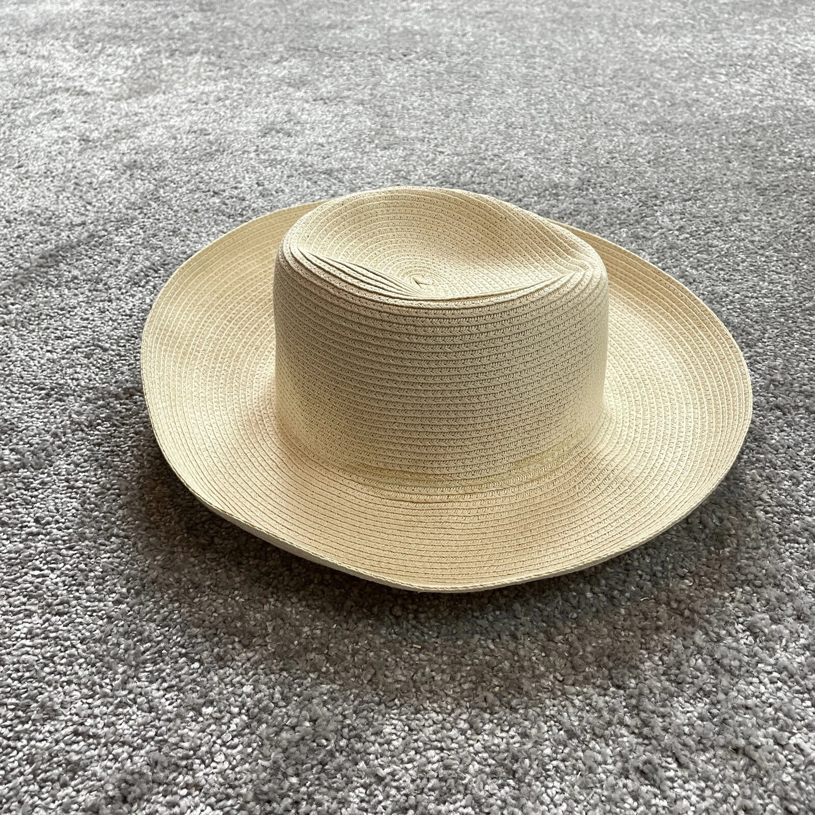 Que Sera Sun Hat Womens One Size Beige Paper Straw Solid Wide Brim Ladies Adult
Opens in a new windo