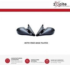 Mirrors For Vauxhall Astra G Carbon Effect M3 Manual Pair Door Mirrors & Bases