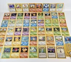 Pokemon Vintage 1999 BASE SET Unlimited NO DUPLICATES Lot of 73 Cards No Holos