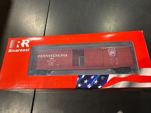 Rivarossi HR6586D HO Scale - Schiebetür Box Car - Pennsylvania # 607587 - OVP | Zustand: Used