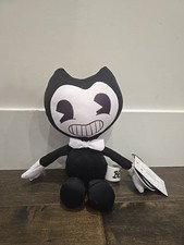 Bendy and The Ink Machine Black White 10" Plush 2017 Stuffed Animal New Gift
