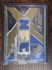 2008 UPPER DECK SPX NFL- ERNIE SIMS GAME USED MEMORBILIA 72/75- DET. LIONS