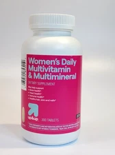 UP&UP Womens Daily Multivitamin/Multimineral 300ct EXP. DATE: 08/26