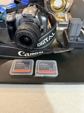 Canon EOS Digital Rebel DS6041 Camera Bundle w/ 18-55mm Lens, Battery, Memory 