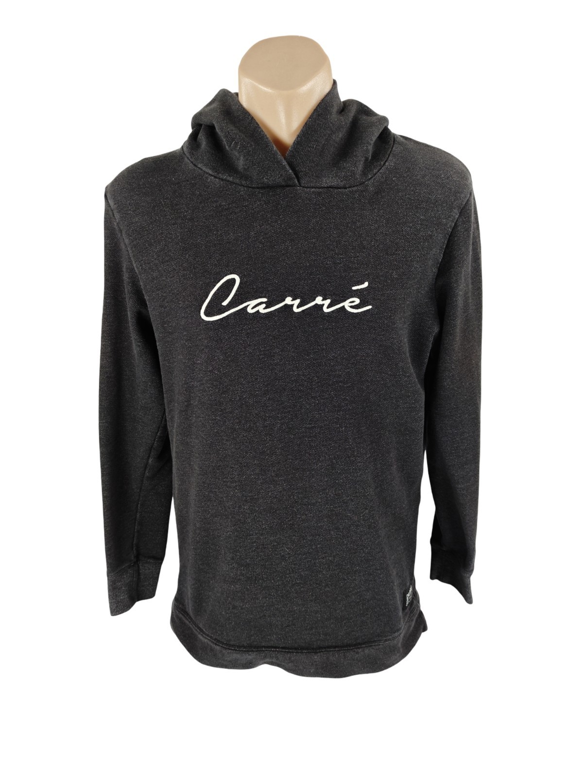 Carre Raffine Hoodie Men's Size M Black Pullover Sweater Jumper Paris