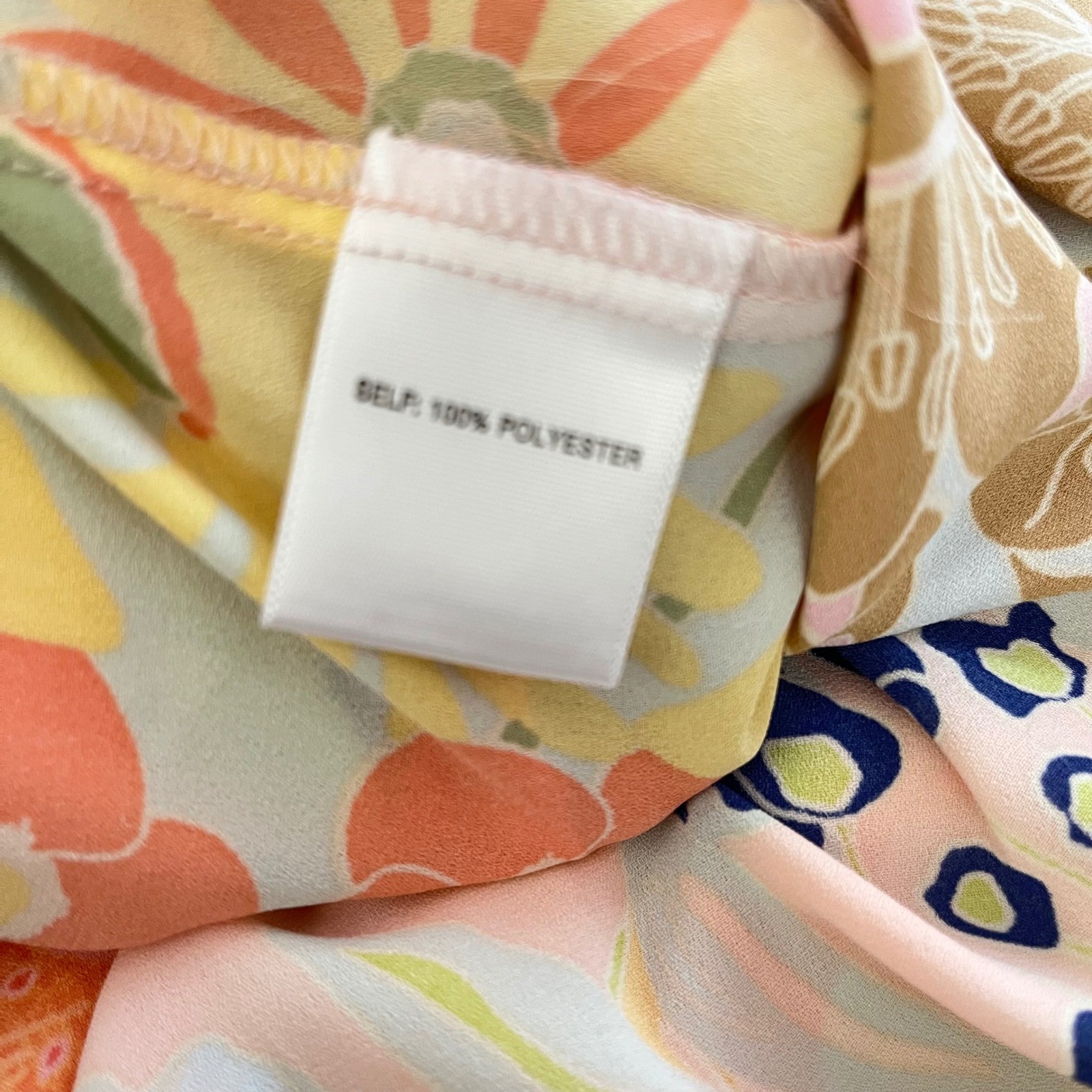 Rose + Olive patchwork floral button-down blouse … - image 4