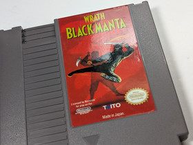 Wrath of the Black Manta Nintendo NES in box authentic