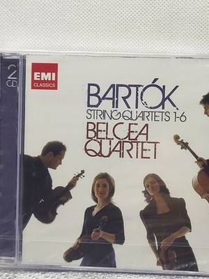 BARTOK - String Quartets Nos 1-6 BELCEA QUARTET - New & Factory Sealed EMI 2 Cd 