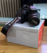 Canon EOS 550D 18.0MP Digital SLR Camera with EF-S IS 18-55mm Lens - Black