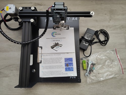 Bachin T4 CNC Writing robot (auto pen) and software