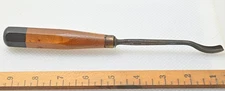 ✨Vintage 1/4" S.J. Addis № 32 Front Bent Gouge Carving Chisel (INV R676)