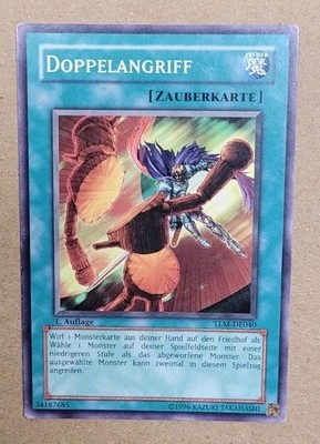 Yugioh - Doppelangriff - 1. Auflage - TLM-DE040 - Common - Deutsch