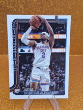2025 2026 Topps Flagship Shai Gilgeous Alexander No.115