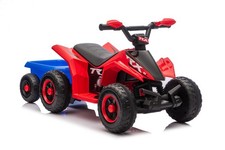 6V Kids Ride On ATV Electric Off-Road Quad Car Battery Powered with Music, Light