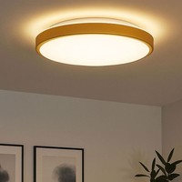 Deckenlampe Deckenleuchte Wohnzimmerlampe Messing Weiß KüChenleuchte Led D 43 Cm