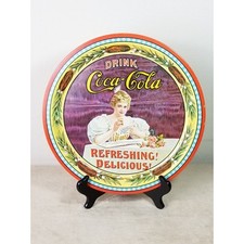 Coca Cola Serving Tray 75th Anniversary 12 1/4" Dallas Texas 1977 #04218