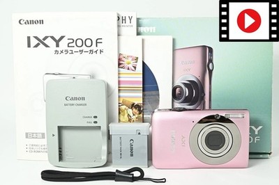 [Near Mint+] Canon IXY 200F PowerShot SD1300 IS Pink Digitalkamera aus Japan