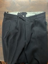 WW2 German Black Panzer Officers Pants ￼