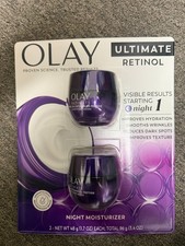 Olay Ultimate Retinol 24  Vitamin E Peptide Night Moisturizer 1.7oz 2-Pack