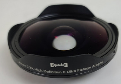 Opteka 43mm 0.3x High Definition Il Ultra Fisheye Lens