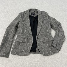 Abercrombie & Fitch Blazer Womens 0 Wool Blen...