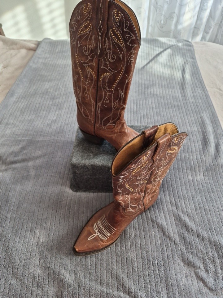 Miranda Lambert Idyllwind Women’s Western Boots Brown Size 7.5 Real Leather