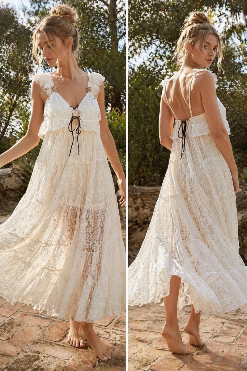 Free People Cotton Long Sleeve Solid Dresses for Women for sale | eBay