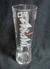 ASAHI Super Dry BEER Clear Tall Beer GLASS 7.25" Tall 0.3L JAPAN'S No.1 BEER JP