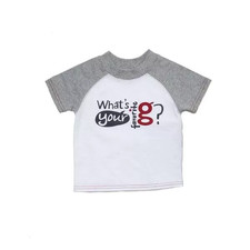 gDiapers gWhat T-shirt - size 6-12 months