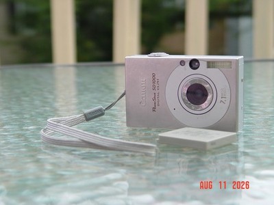 [Modded Working] 2007 Canon PowerShot SD1000 / IXUS70 Digital Camera  w/Battery