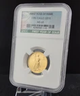 1986 American Eagle 1/4 Oz Gold Coin - NGC MS69 First Year of Issue 4296949-110
