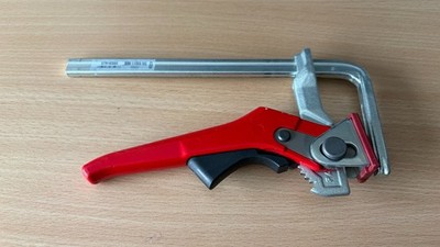Bessey Hebelzwinge GTR16S6H  160mm  Schnellspannzwinge Einhand Führungsschiene