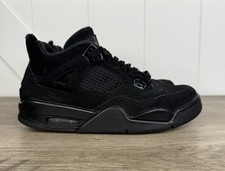 Jordan 4 Retro 2020 Low Black Cat 408452-010 Size 7Y